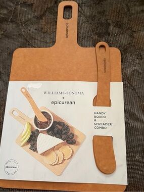 Williams Sonoma Epicurean Handy Board & Spreader in Tan